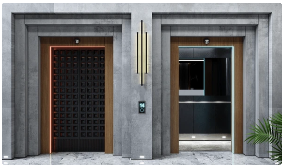 Existing building elevator project